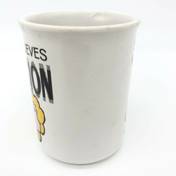 "SEX RELIEVES TENSION" Vintage coffee cup mug with Humorous Character RUST CRAFT - Picture 3 of 12